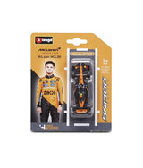 Burago 1/64 F1 Maclaren MCL39 4 LANDO NORRIS